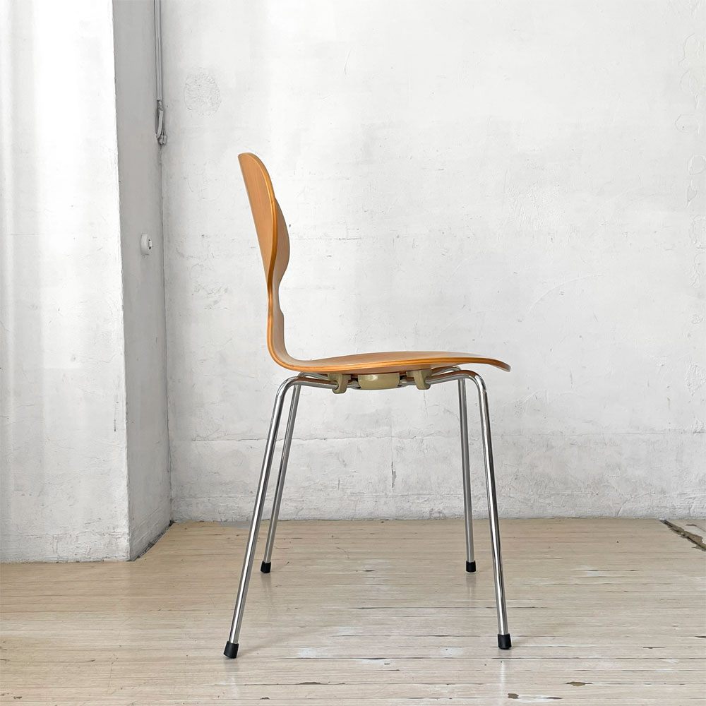 フリッツハンセン Fritz Hansen 3101 アリンコチェア アントチェア 4本脚 ナチュラルビーチ ラッカー仕上げ アルネ・ヤコブセン C ★