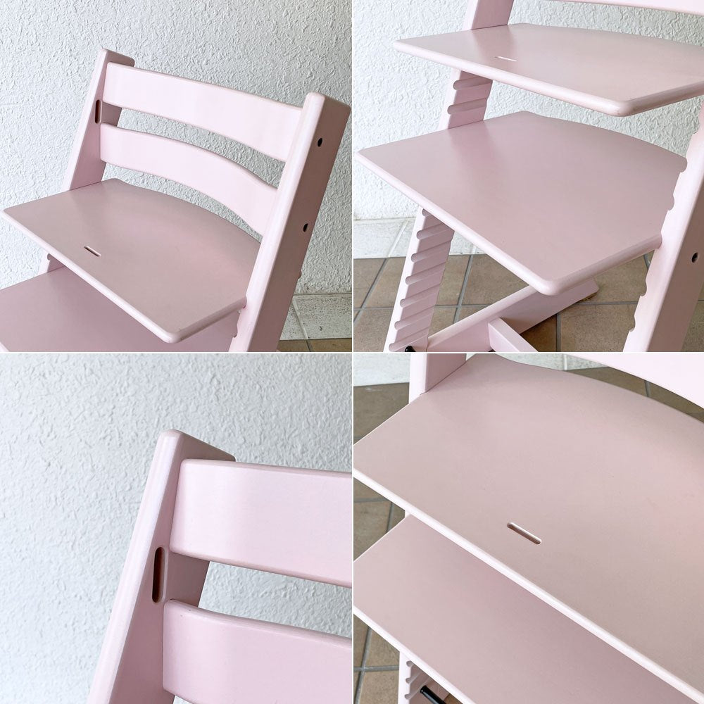 ストッケ STOKKE トリップトラップ TRIPP TRAPP ベビーチェア キッズチェア S/N5～ セレーヌピンク ノルウェー 北欧家具 ◇