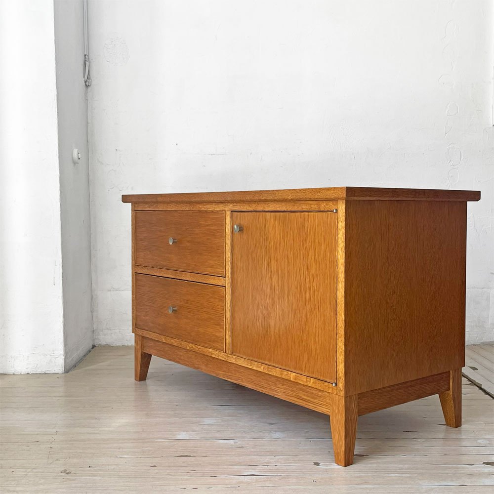 スタンダードトレード STANDARD TRADE CHT-013D-Low ローチェスト キャビネット Door & Drawers Chest 楢材 国産家具 定価￥195,000- ★