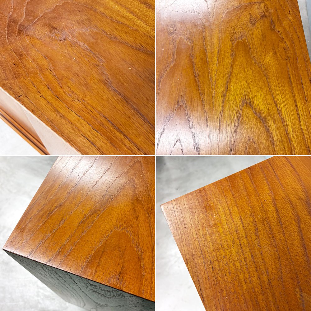 北欧ビンテージ Scandinavian Vintage チーク材 スモールキャビネット W75×H83.5cm ◎