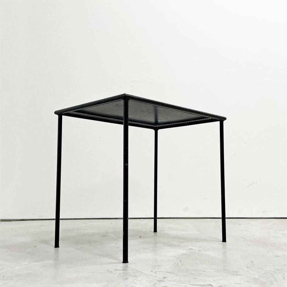 アルティメタ Artimeta メタルサイドテーブル METAL SIDE TABLE パンチングメタル天板 ブラック フロリス・フィーデルディ FLORIS FIEDELDIJ オランダビンテージ  ●