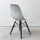 ハーマンミラー HermanMiller サイドシェルチェア ドゥエルレッグ DSW アルパイン × エボニー ポリプロピレン製 イームズ ミッドセンチュリー D ●