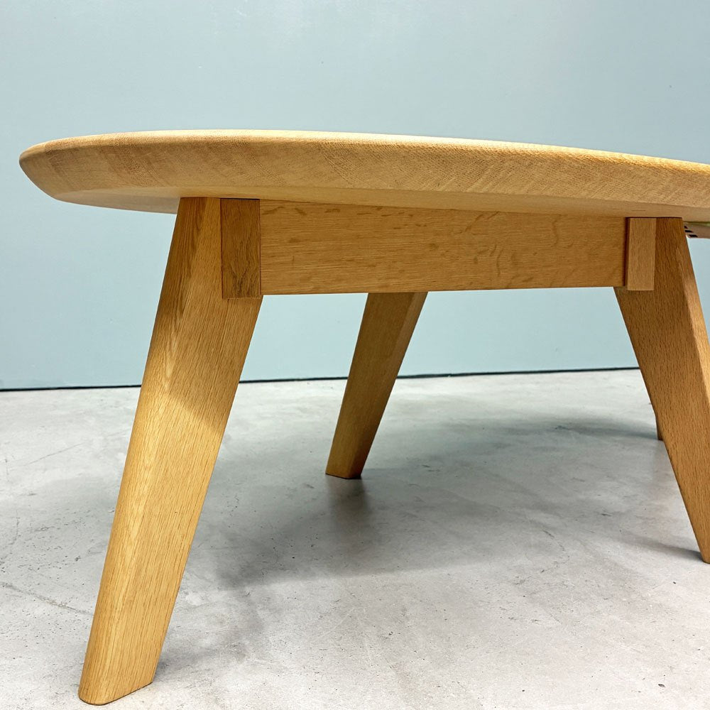 柏木工 KASHIWA 飛騨家具 ソフィー Sophie ローテーブル コーヒーテーブル リビング オーバル オーク無垢材 ナチュラル ◎