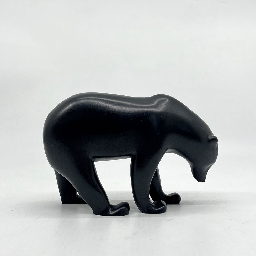 フランソワポンポン François Pompon フィギュア ヒグマ Ours brun フランス オブジェ 彫刻 セラミック ●
