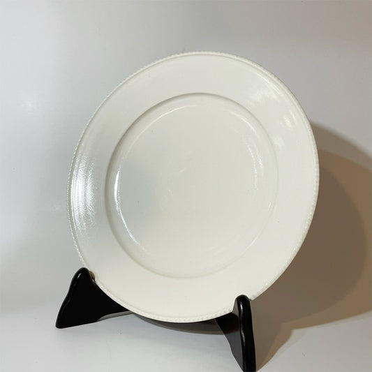 岡田直人 Naoto Okada ふちしのぎ プレート お皿 26cm 器 陶芸家 現代作家 B ★