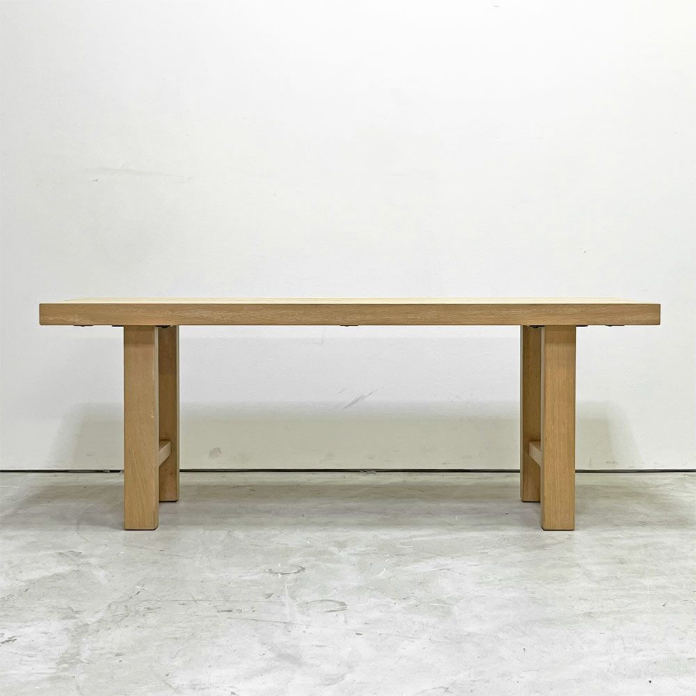 アクタス ACTUS スローハウス SLOW HOUSE ジャルビ JARVI ベンチ リビングテーブル レッドオーク材 W115cm ナチュラルスタイル ●