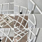 ノル Knoll 420 サイドチェア ワイヤーチェア ホワイト ハリー・ベルトイア Harry Bertoia ミッドセンチュリー 名作椅子 ◇