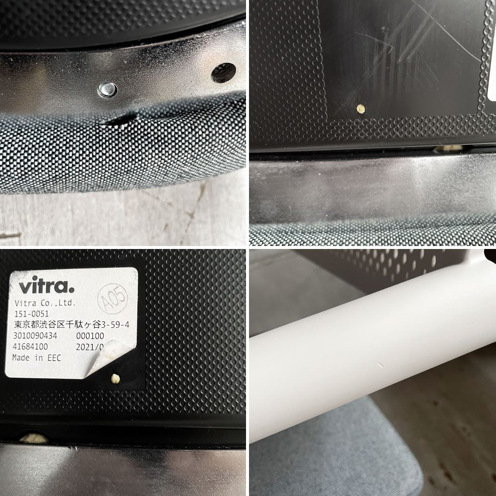 ヴィトラ vitra ビザロール Visaroll デスクチェア スタッキングチェア キャスター アントニオ・チッテリオ 2脚SET ♪