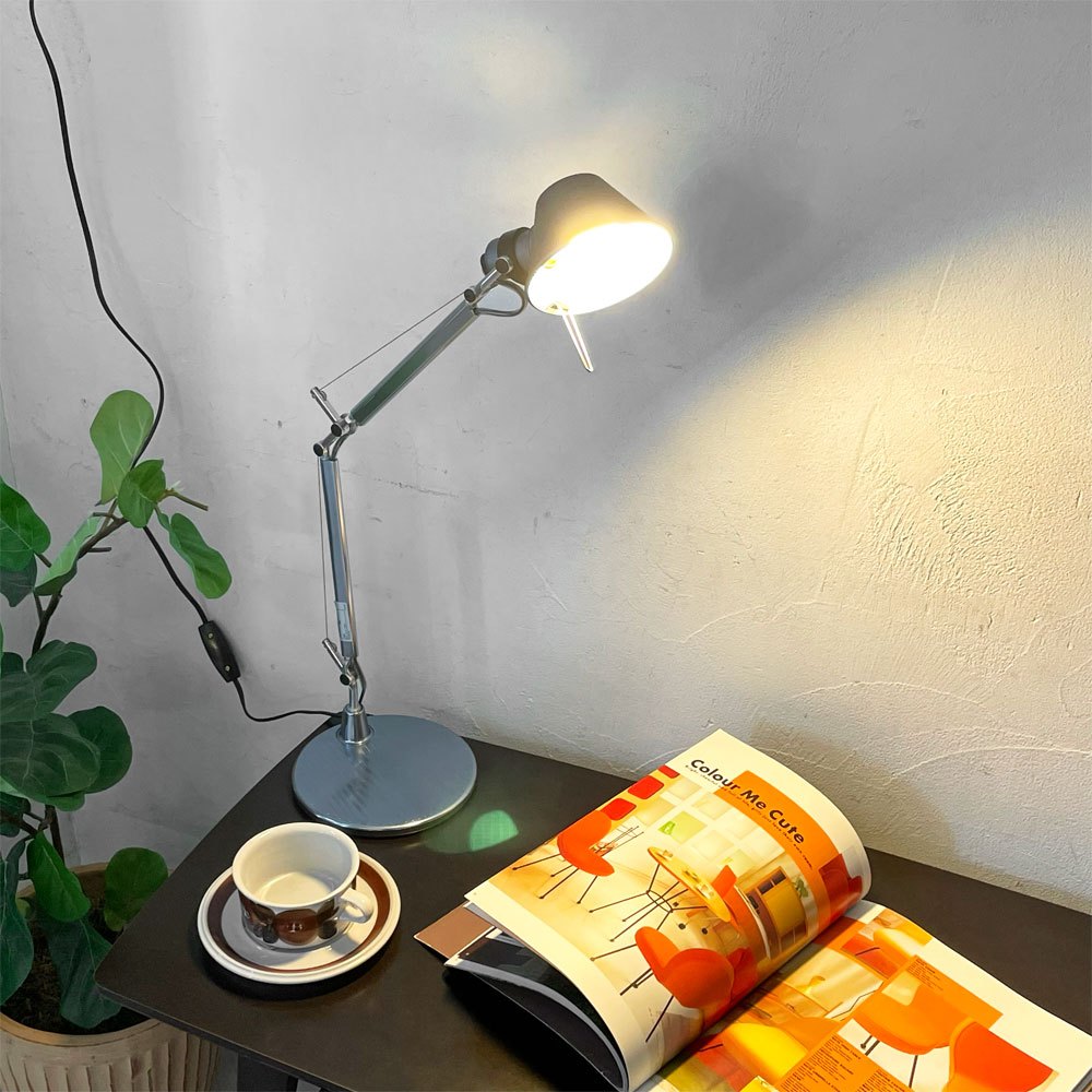 アルテミデ Artemide トロメオ TOLOMEO マイクロ Micro テーブル Table テーブルライト ミケーレ・デ・ルッキ 定価￥66.000- ★