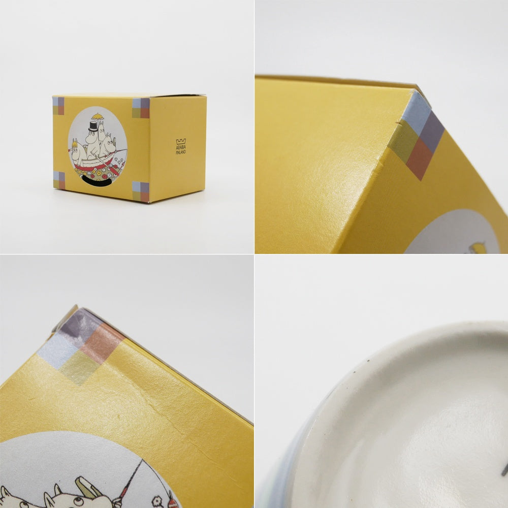 アラビア ARABIA ムーミンマグ MOOMIN ザ・ダイブ 2006年 夏限定 フィンランド 北欧食器 箱付き ●