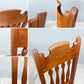 ノックオンウッド Knock on wood コロニアル ハイバックチェア1 ダイニングチェア ウォールナット無垢材 クラシカルデザイン A ◎