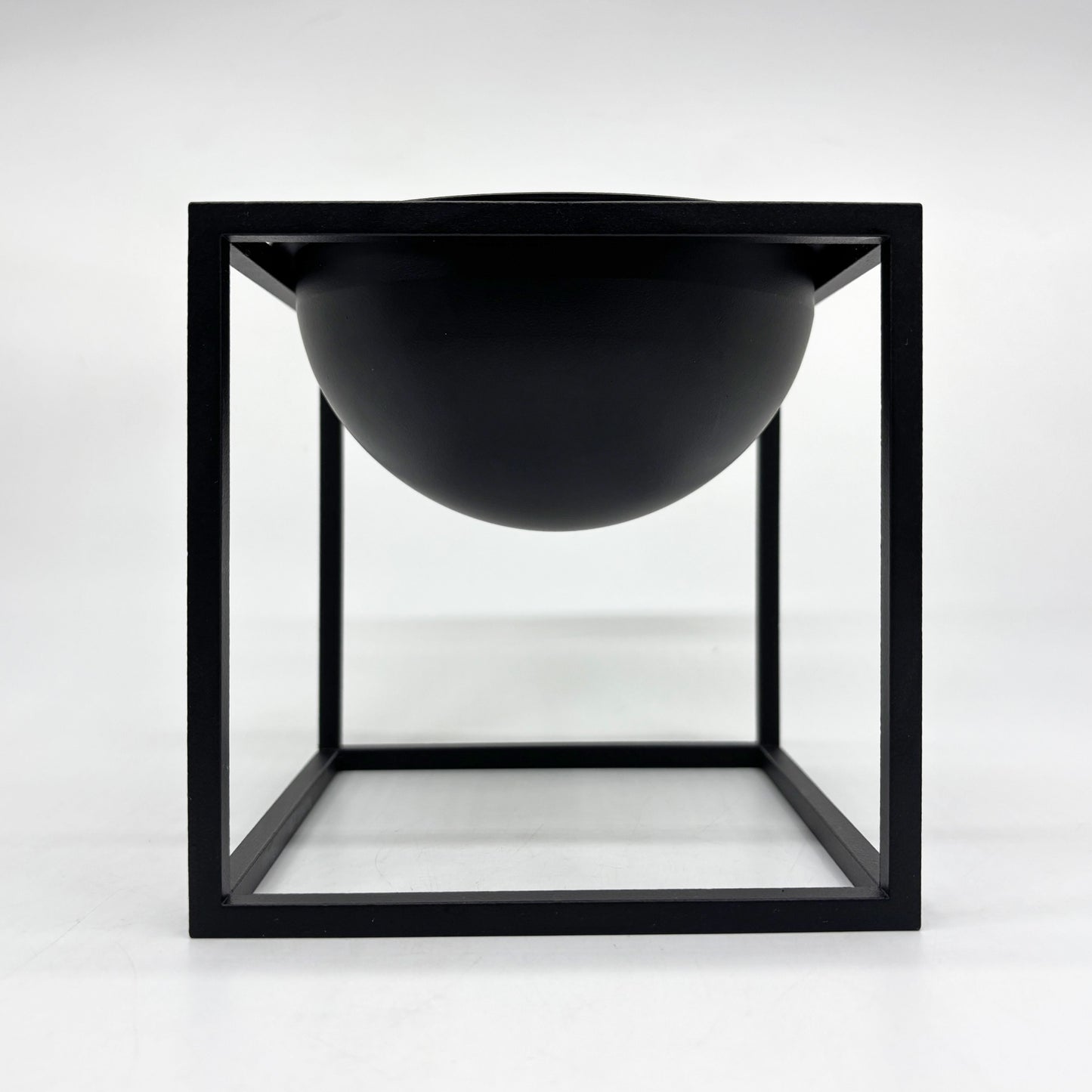 オドーコペンハーゲン Audo Copenhagen クブス Kubus ボウル スモール 14×14cm ブラック フラワーポット 小物入れ ●