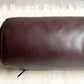 リーンロゼ ligne roset ロゼプラド ROSETPRADO ボルスタークッション レザー ブラウンカラー 本革 フェザー 参考定価￥58,300～ B ♪