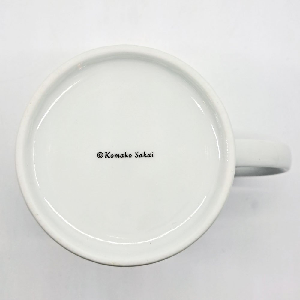 酒井駒子 鹿と星のマグカップ 糸井重里 冬のほぼ日ブックスフェア ほぼ日ストア ノベルティ 非売品 コースター付 B ●