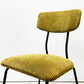 ジャーナルスタンダードファニチャー journal standard Furniture j.s.F ヘンリー HENRY ダイニングチェア サイドチェア コーデュロイ ファブリック アイアン 廃番 A ●