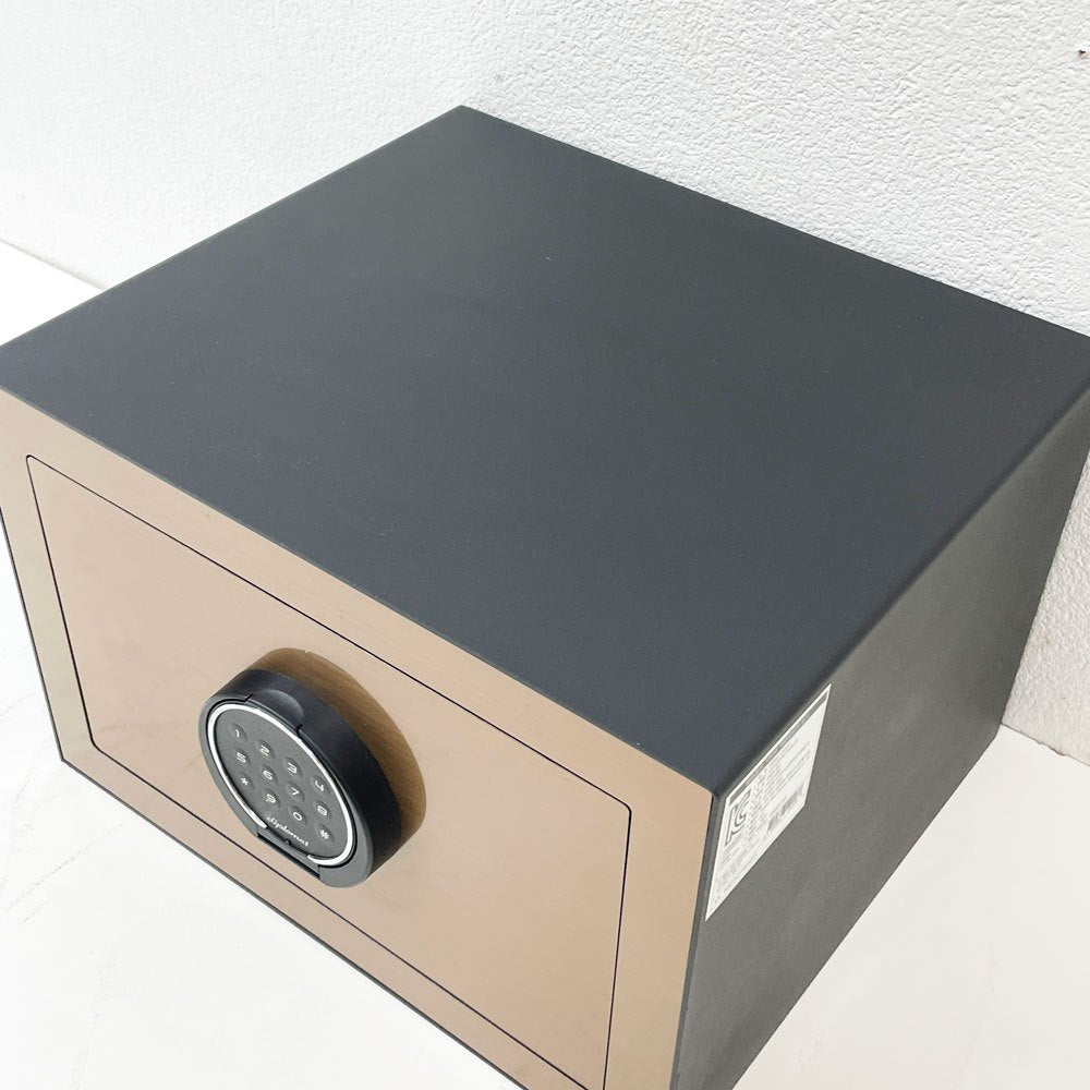 ディプロマット Diplomat Combi5 テンキー金庫 セーフボックス セキュリティボックス シャンパンゴールド ●