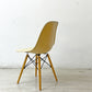 ハーマンミラー Herman Miller サイドシェルチェア セカンド 2nd FRP パーチメント ドゥエルレッグ イームズ ミッドセンチュリー ●