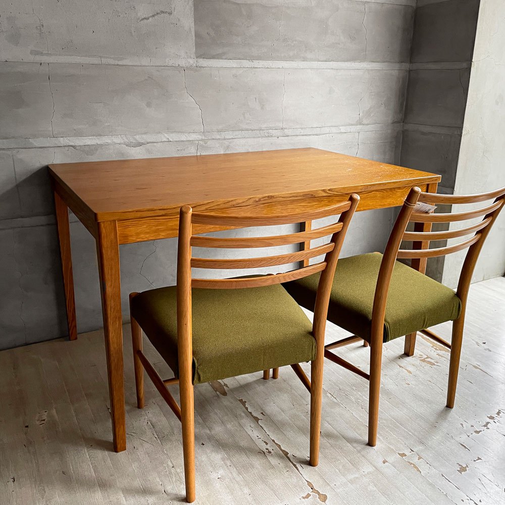 スタンダードトレード STANDARD TRADE DSK-04B ダイニングテーブル デスク オーク材 W120 廃番 ♪