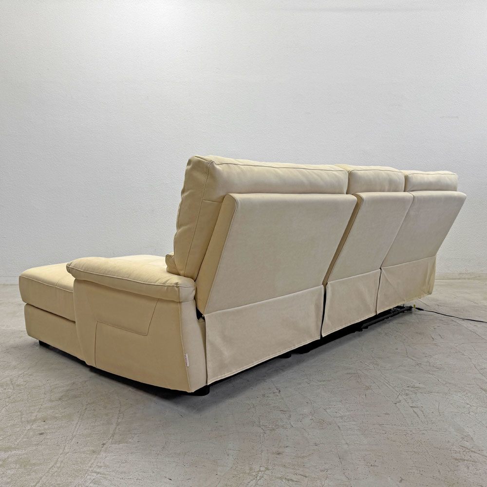 リラックスフォーム RELAX FORM ドラゴ DRAGO カウチソファ 電動リクライニング ソファ w240cm 展示美品 〓