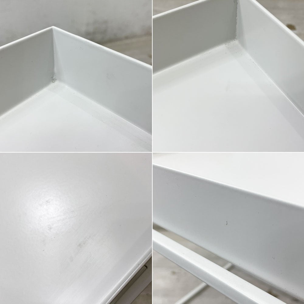 ヘイ HAY トレイテーブル Tray Table S サイドテーブル ホワイト スクエア W30cm デンマーク 北欧家具 定価：38,500円 ●