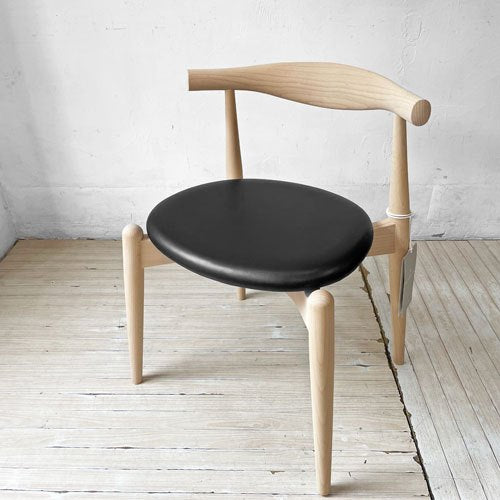 カールハンセン＆サン Carl Hansen & Son CH20 エルボーチェア ダイニングチェア ビーチ材 ソープフィニッシュ 本革 レザーシート  ハンス・J・ウェグナー 日本仕様 ★