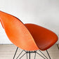 ハーマンミラー Herman Miller サイドシェルチェア 現行 FRP オレンジ エッフェルベース イームズ ★