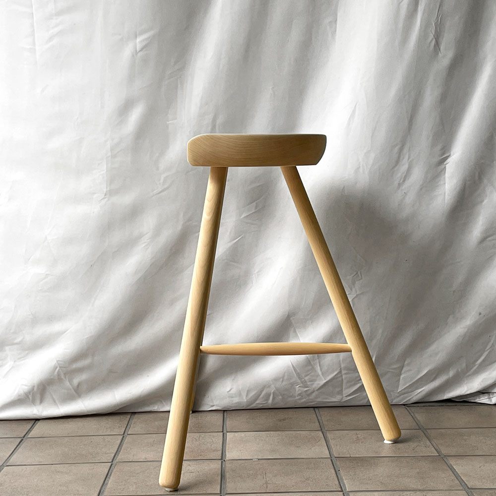 ワーナー Werner シューメーカーチェア Shoemaker Chair NO.59 スツール ビーチ材 ラーズ・ワーナー デンマーク 北欧家具◇