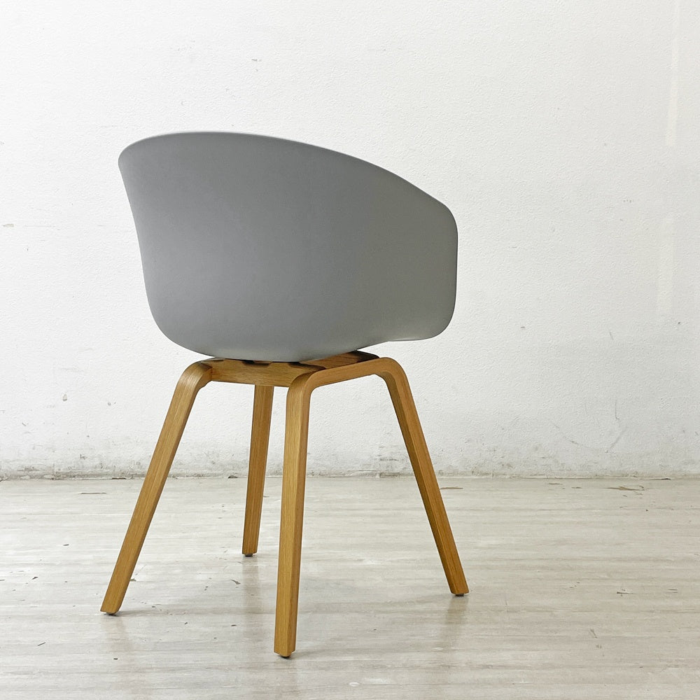 ヘイ HAY アバウト ア チェア ABOUT A CHAIR AAC22 アームチェア ダイニングチェア 専用シートクッション付き 北欧モダン デンマーク ●