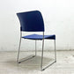 ヴィトラ Vitra シムチェア Sim chair スタッキングチェア ジャスパーモリソン ブルー 参考定価￥50,600 B ●