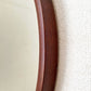 秋田木工 Akimoku 曲木鏡 丸大 ウォールミラー 古代色 ブナ材 Φ60cm 壁掛け 曲木家具 柳宗理 ジャパニーズモダン 定価￥58,740- ◎