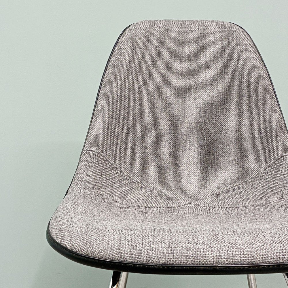 ハーマンミラー Herman Miller モダンファニチャーセールス サイドシェルチェア アプホルスター 張替え済み Hベース C&Rイームズ ◎