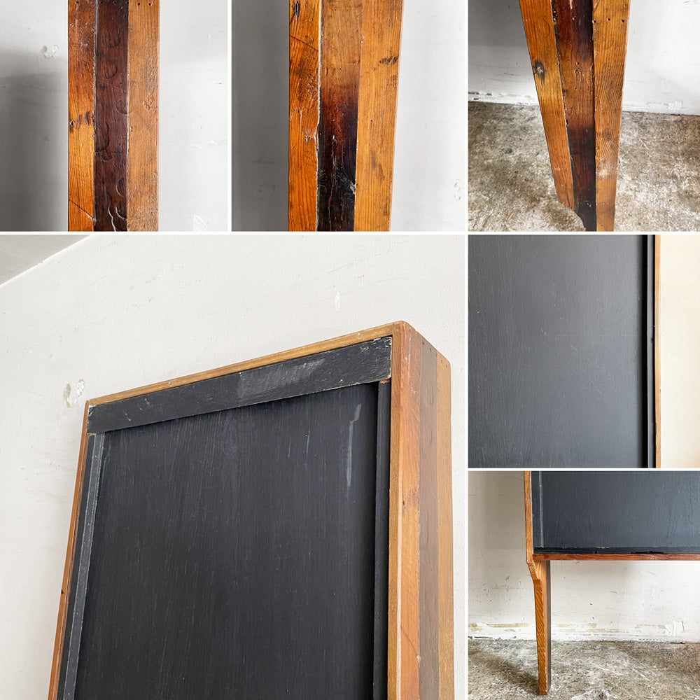 ジャーナルスタンダードファニチャー j.s.F オールドエルムミラー OLD ELM MIRROR スタンドミラー ニレ古材 立てかけ式 H177cm 廃番 ■