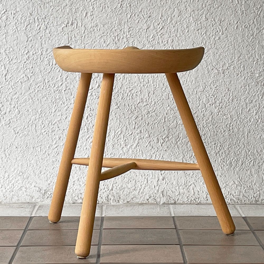 ワーナー Werner シューメーカーチェア Shoemaker Chair NO.49 スツール ビーチ材 ラーズ・ワーナー デンマーク 北欧家具 ◇