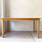 無印良品 MUJI ダイニングテーブル 無垢集成材 W140cm オーク材 シンプル ナチュラルスタイル 廃盤 ★