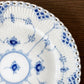 ロイヤルコペンハーゲン ROYAL COPENHAGEN ブルーフルーテッド フルレース プレート デンマーク 北欧食器 A ★