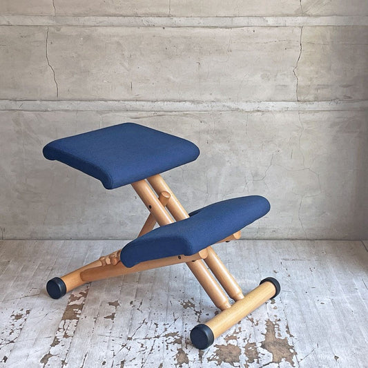 ストッケ STOKKE ヴァリエール VARIER マルチバランス MULTI バランスチェア ビーチ材 ファブリック ネイビー 北欧 ノルウェー ♪