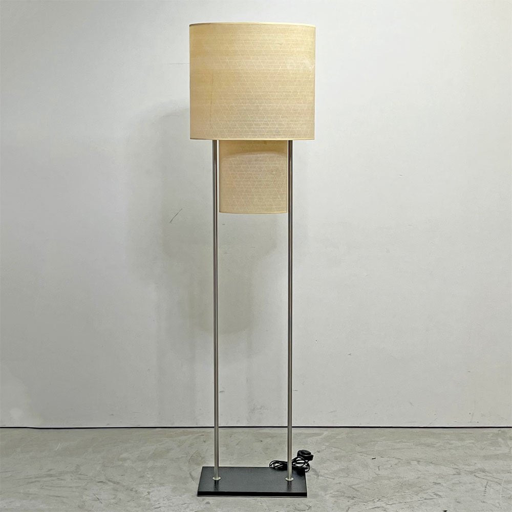 ナツッジ NATUZZI PORZIA フロアランプ スタンドライト 2灯 イタリア 和モダン イタリアンモダン E26 ●