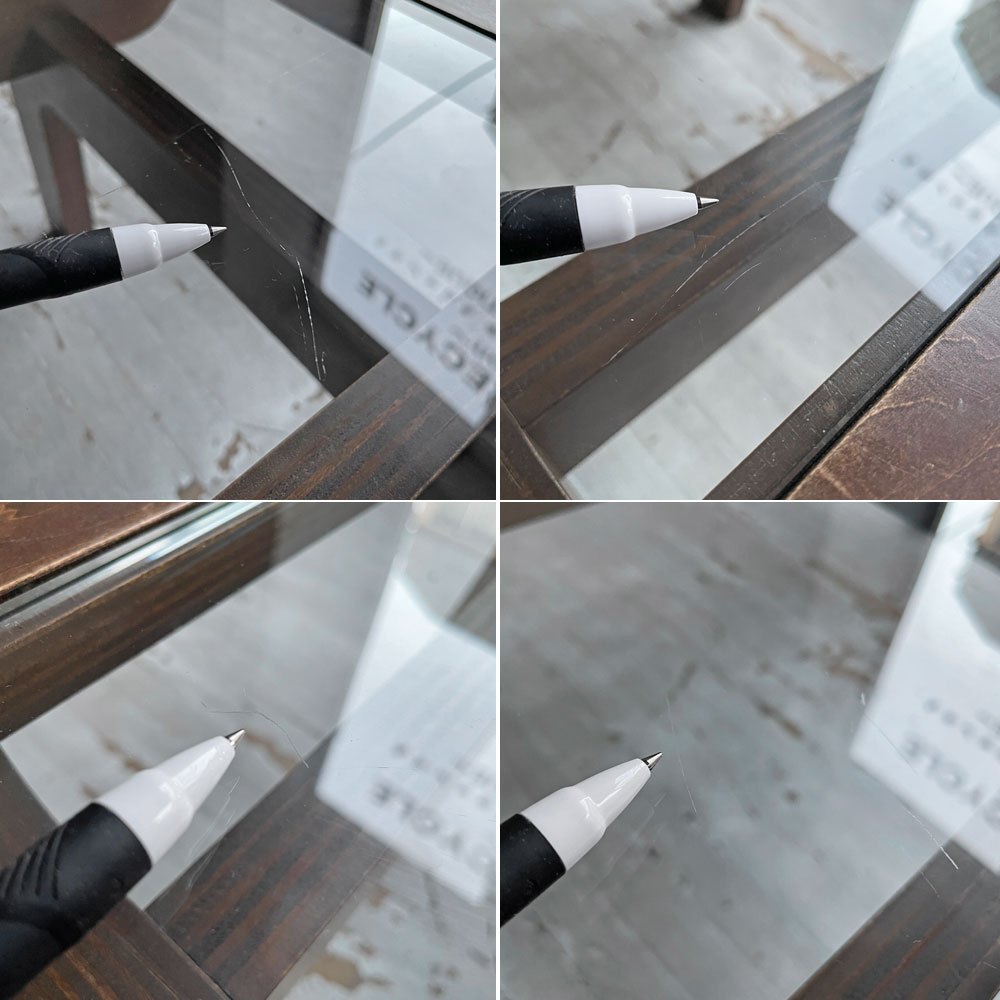 グラフ graf ナラティヴ Narrative サブロク 3/6 コーヒーテーブル ワイド Coffee Table Wide w120cm ブラウン ガラス天板 ローテーブル シナ材 定価¥176,000- ♪