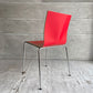 エンゲルブレヒト Engelbrechts チャリックチェア CHAIRIK Chair 101 ダイニングチェア スタッキング 4本脚 レッド プライウッド スチール デンマーク 未使用品 定価63,800円 ♪