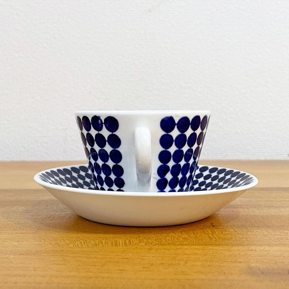 グスタフスベリ GUSTVSBERG アダム ADAM コーヒーカップ＆ソーサー 北欧食器 ビンテージ C ◎