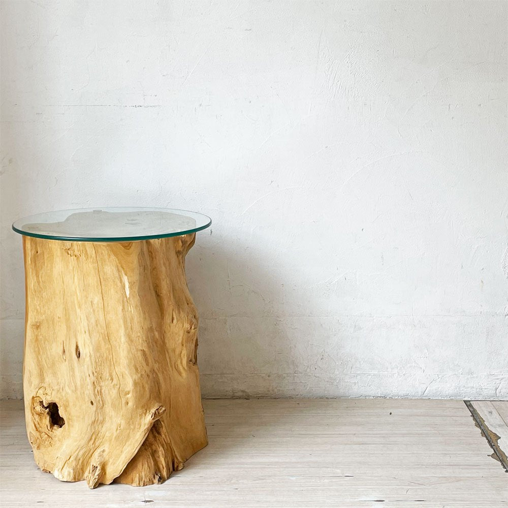 ダリールズ DAREELS トアーサイドテーブル TOOR SIDE TABLE アジアンチーク デビッド・ジョフラ 古材 定価￥62,700- ★