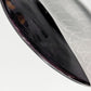 【16D】辻和美 Kazumi Tsuji 豆皿 黒×ラインドローイング ガラスプレート 9.5×8.5cm ファクトリーズーマー factory zoomer 現代作家 ◎
