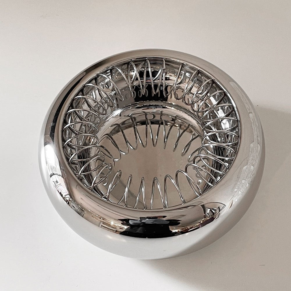 アレッシィ ALESSI スピラーレ Spirale アッシュトレイ 灰皿 アッキーレ・カスティリオーニ Φ16cm イタリア ◎