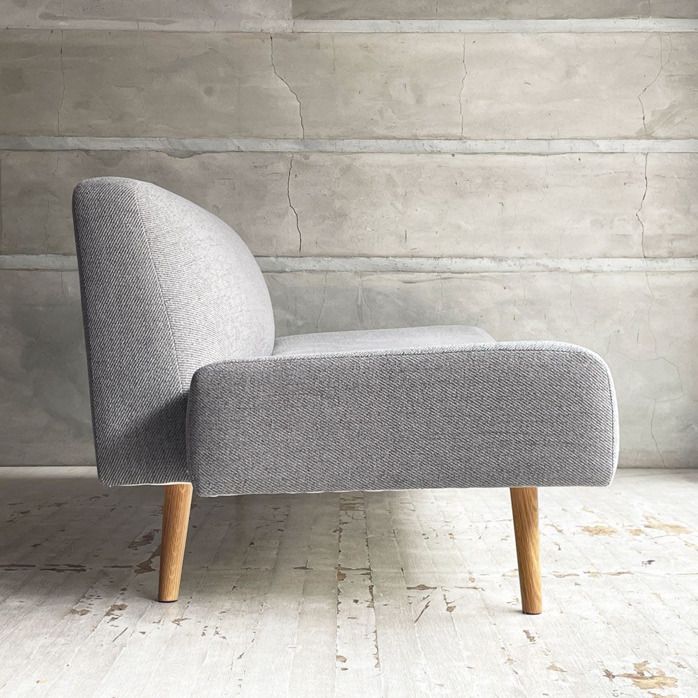 イデー IDEE アーオ ソファ AO SOFA 2シーター 2Pソファ 2人掛け グレー 岡嶌要 モダンデザイン 定価￥89,900- 美品 ♪