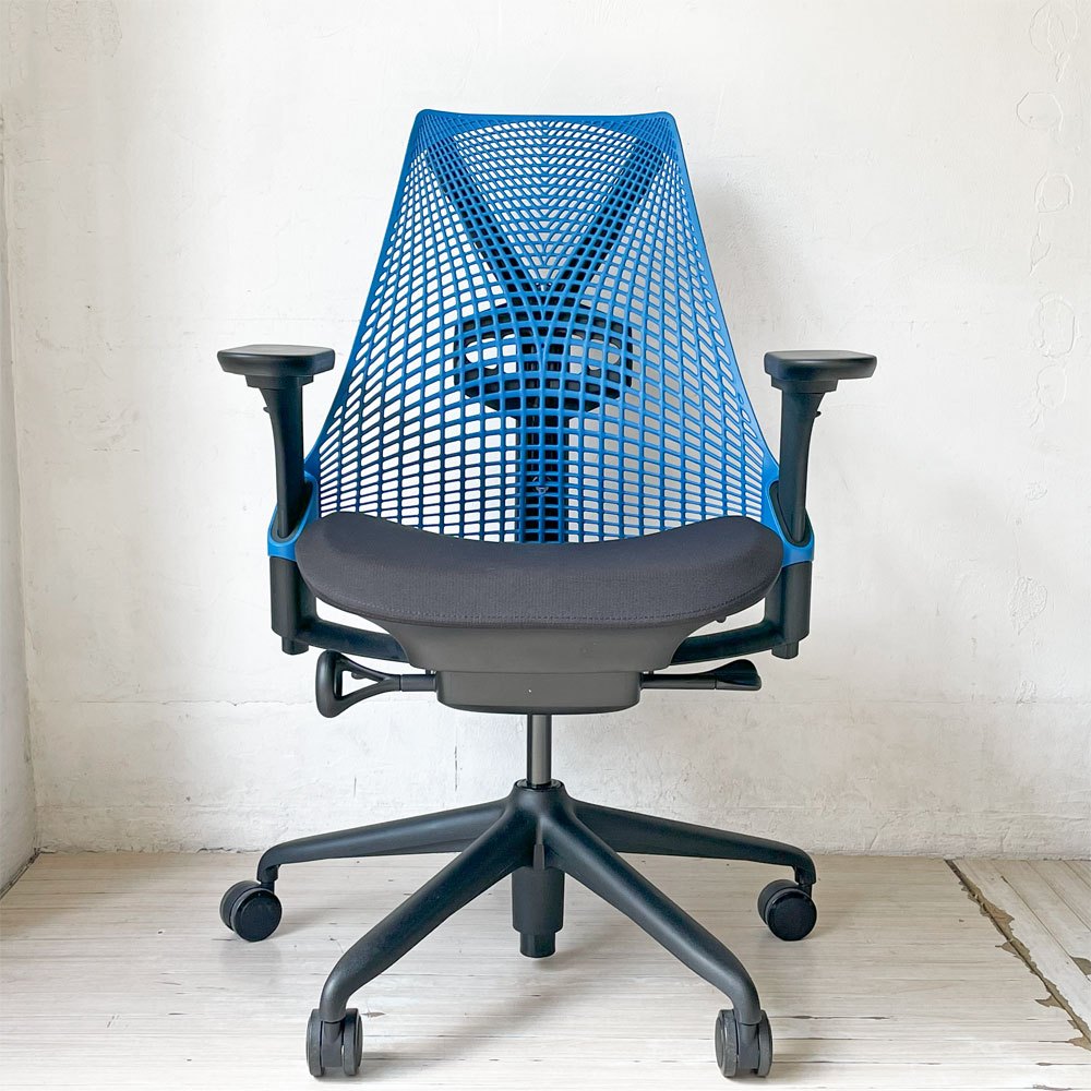 ハーマンミラー Herman Miller セイルチェア SAYL CHAIR デスクチェア オフィスチェア イヴ・ベアール ベリーブルー ★