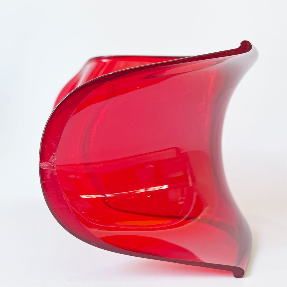 ヴィトラ デザインミュージアム Vitra Design Museum ミニチュアコレクション パントンチェア 1/6スケール 限定カラー レッド 箱付き ★