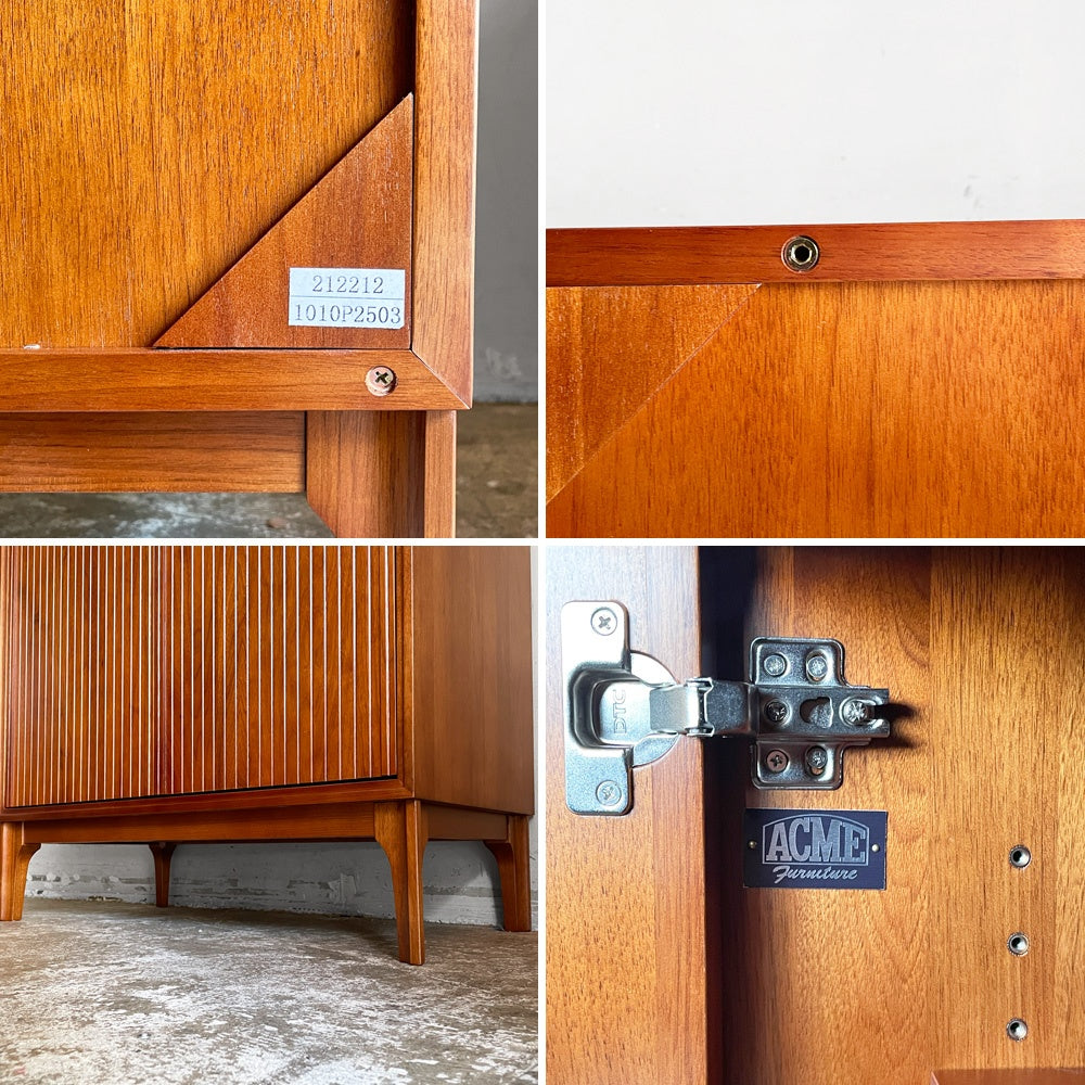 アクメファニチャー ACME Furniture ブルックス BROOKS スモールサーバー SMALL SERVER キャビネット プッシュラッチ式 W74.5cm 収納 USビンテージスタイル 定価￥78,100- ■