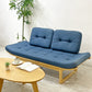 カンディハウス CONDE HOUSE アルプ ALP LDソファベッド S オーク材 ブルー系ファブリック 2Pソファ ●