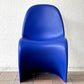 ヴィトラ vitra パントンチェア ダイニングチェア スタッキング ブルー ヴェルナー・パントン ミッドセンチュリー 定価58,300円 B ◇