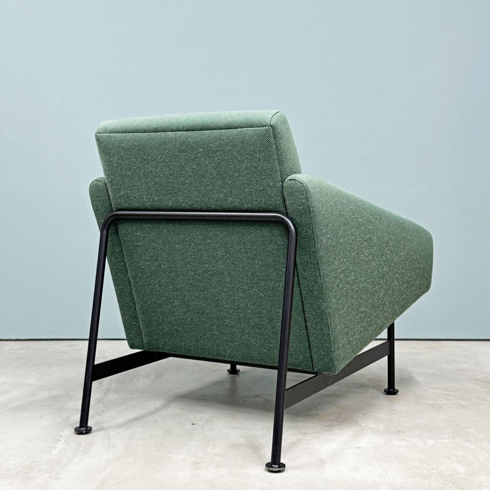 イデー IDEE ダヴラウンジ DOVE LOUNGE ラウンジチェア 1pソファ 1人掛け グリーン ファブリック スチールレッグ ◎